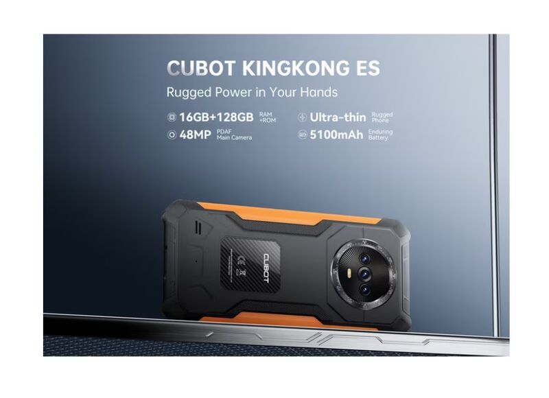 Cubot Kingkong Es Black+orange 6gb 128gb image number null