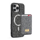 Funda Mybat Bijou Tarjetero Para Iphone 16 Pro Max - Negro Brillos