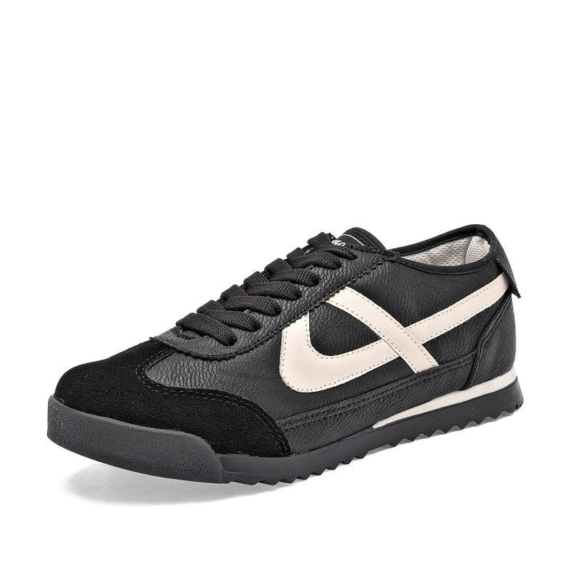 Panam Tenis urbano para hombre. Negro beige image number null