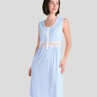 Camis&oacute;n S/M Canale con Puntilla Celeste