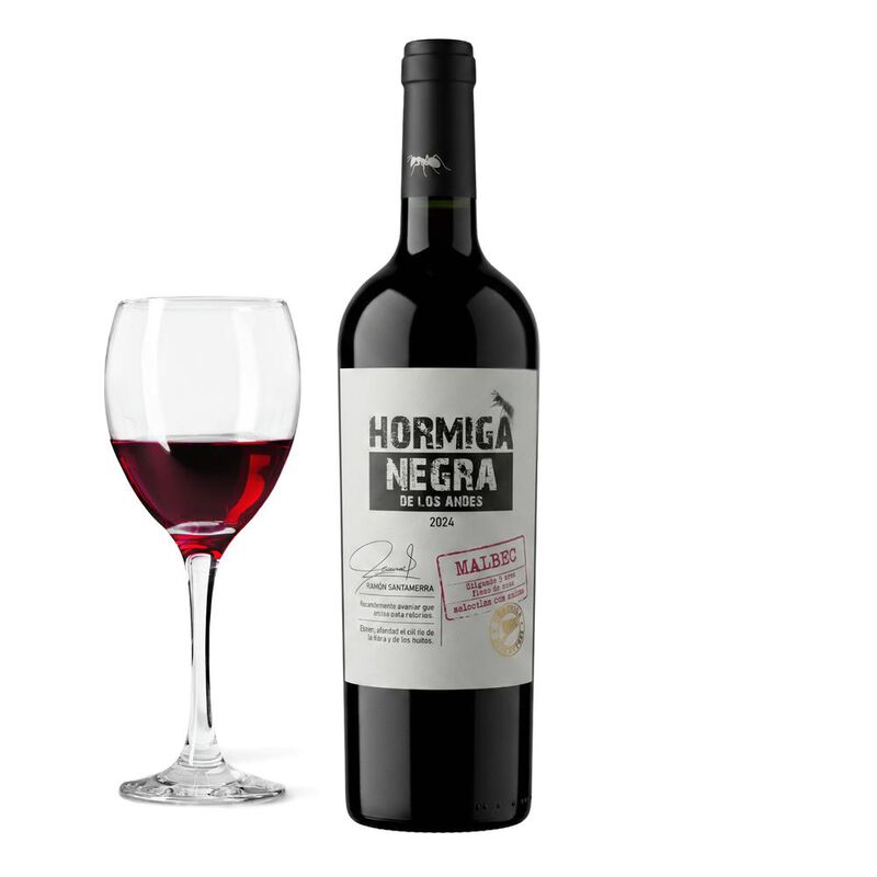 Vino Tinto Bodega Baudron Negra Malbec 750ml image number null
