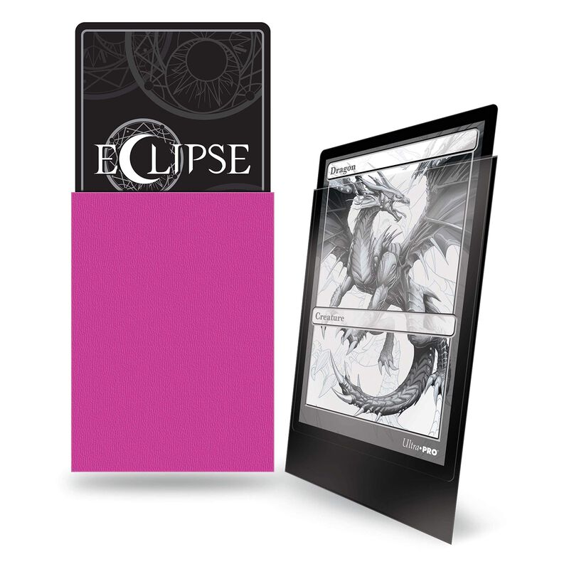 Fundas Ultra Pro 100 Unidades Rosa Intenso Mate image number null