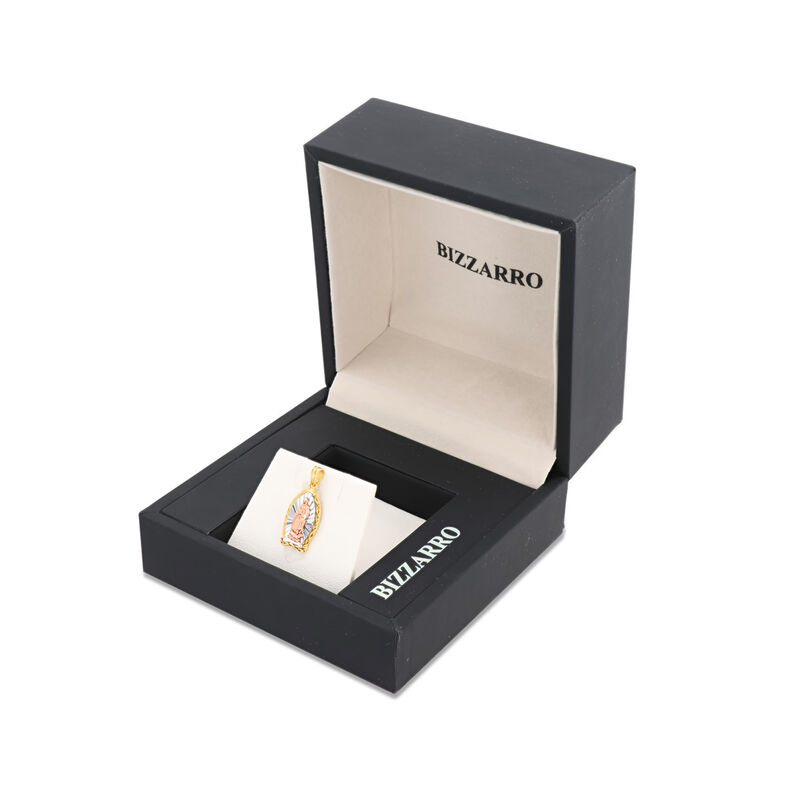 Medalla De La Virgen De Guadalupe Oro Florentin... image number null