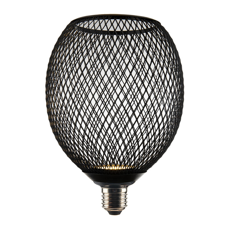 Foco Malla Met&aacute;lica Led 4.5 W, Luz &Aacute;mbar, Base ... image number null