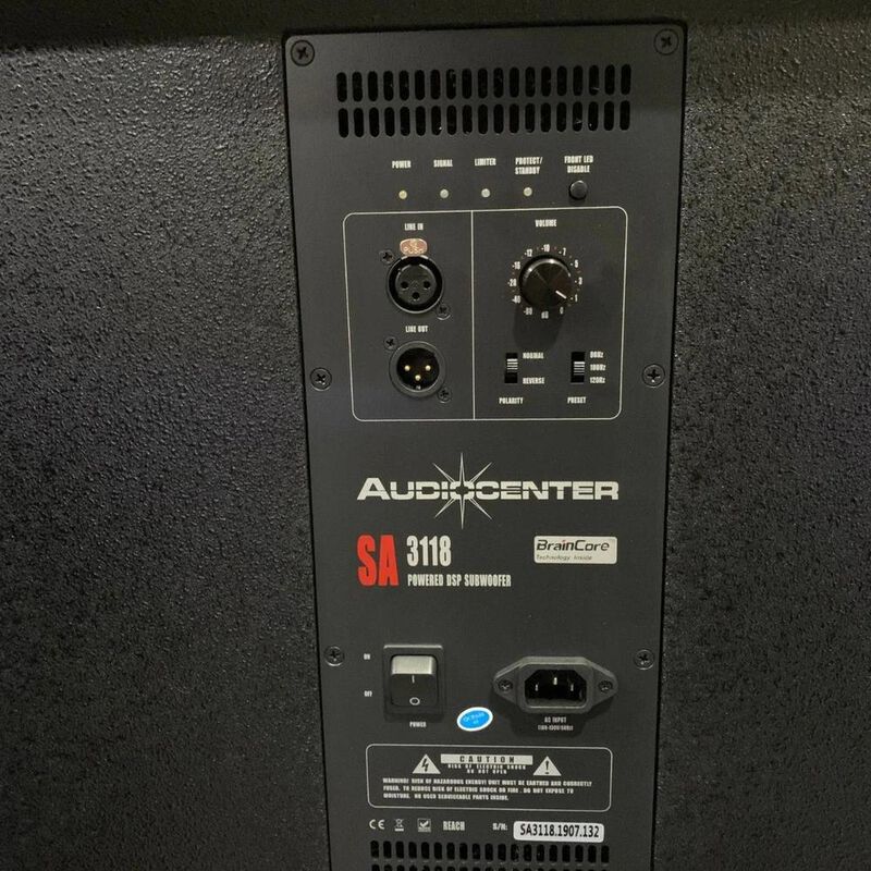 Audiocenter Sa3118iii Subwoofer 18&rsquo;&rsquo; 2000w 137d... image number null
