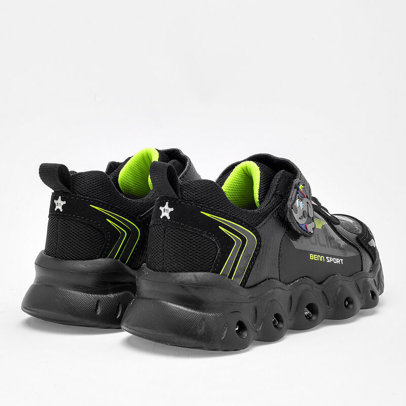 Celex Tenis deportivo para ni&ntilde;o. Negro rojo, co... image number null