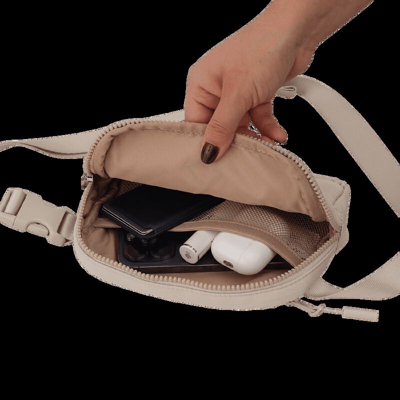 Cangurera Mujer Deportiva, Ri&ntilde;onera, Bolsa Cros... image number null