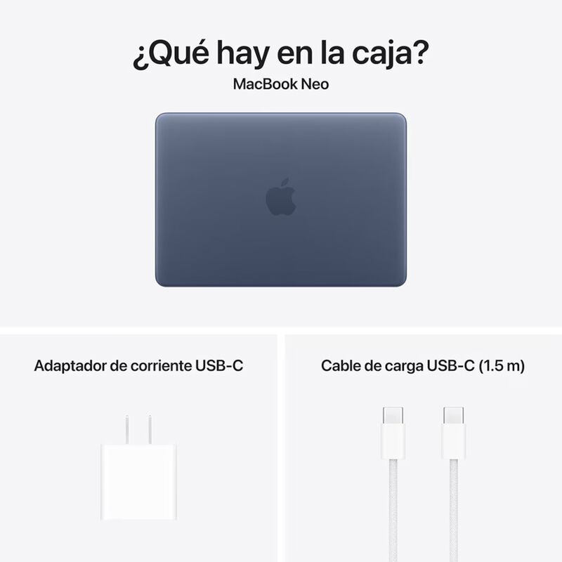 Apple 2026 Macbook Neo (de 13 Pulgadas, Chip A1... image number null