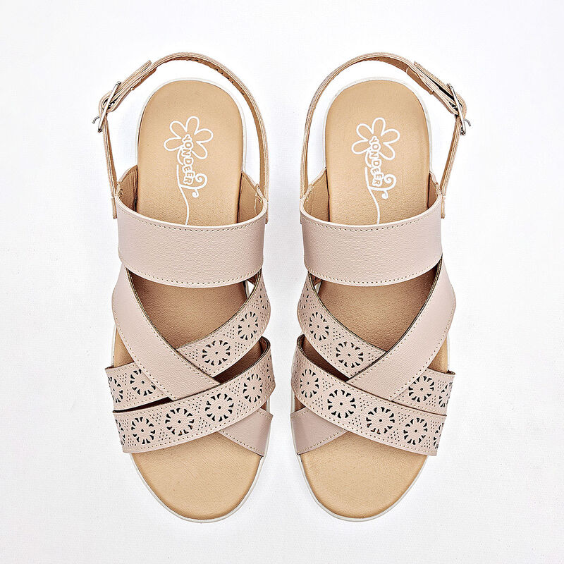 Yondeer sandalia piso para mujer lila cod 14086... image number null