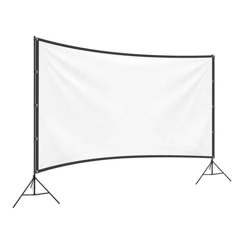 STEREN Pantalla port&aacute;til para proyector de 150&rdquo;... image number null