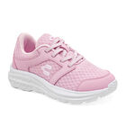 Charly Tenis deportivo para ni&ntilde;a. Rosa, running, agujeta el&aacute;stica