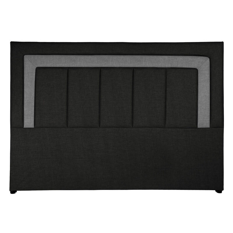 Cabecera King Size Dicasa Bora Gris Oscuro image number null