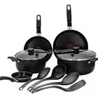 Bater&iacute;a de Cocina T-Fal 0252800M Expert Chef 11 Piezas Negro alb4