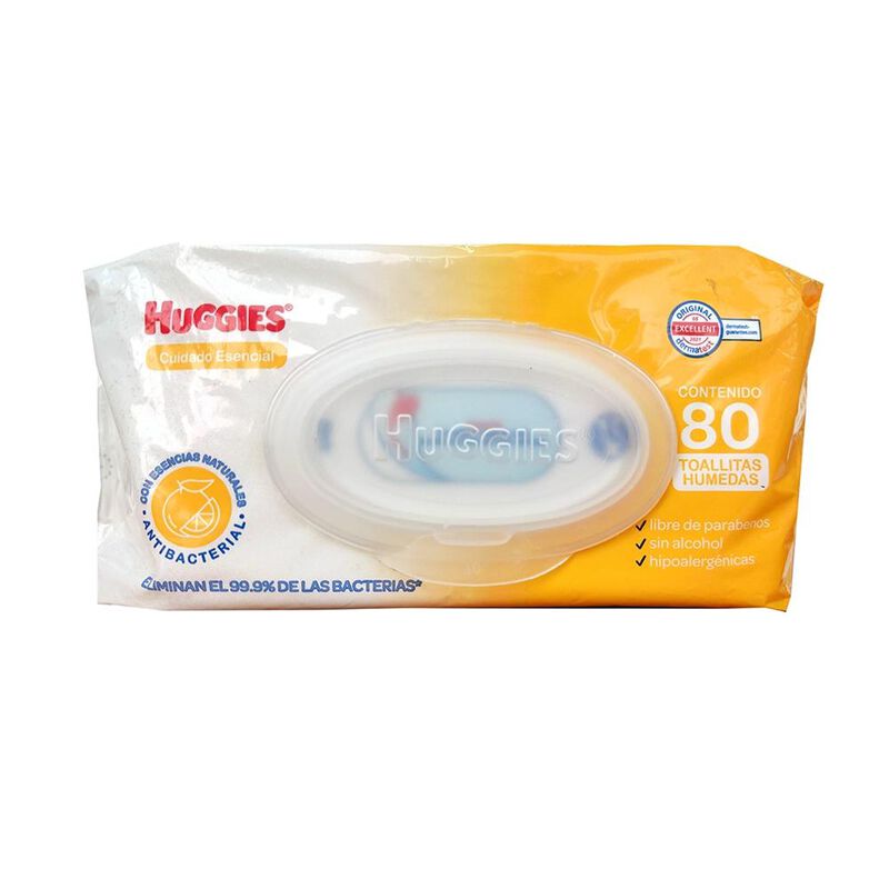 Toallitas Humedas Huggies Cuidado Esencial - 80... image number null
