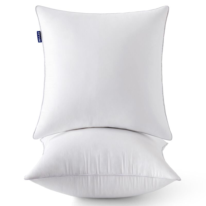 Insertos De Almohada Miulee Euro 26 X 26 (66 X ... image number null