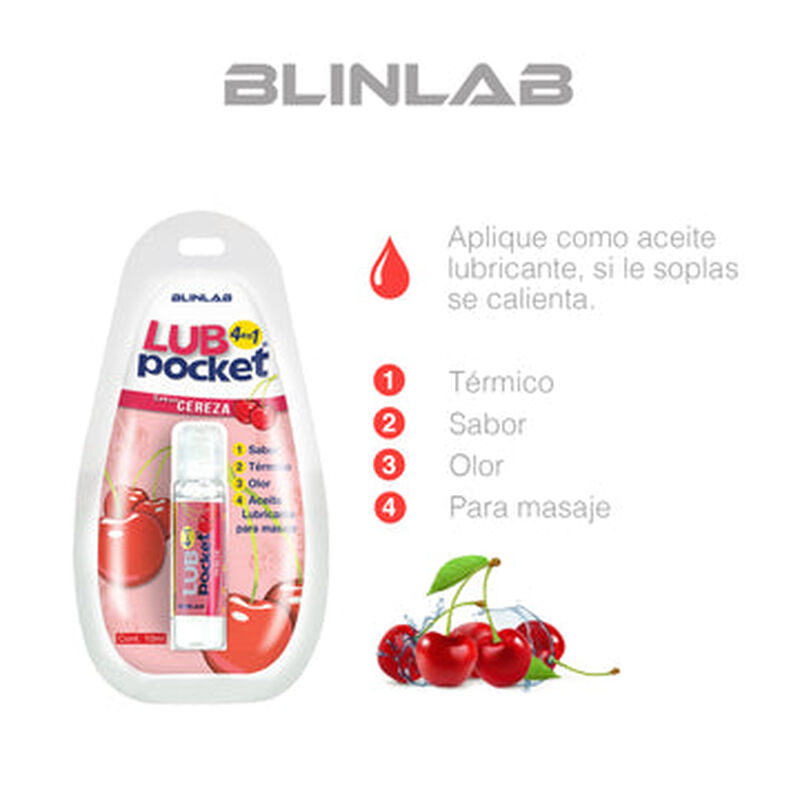 Lub Pocket 4 En 1 Cereza 10ml image number null