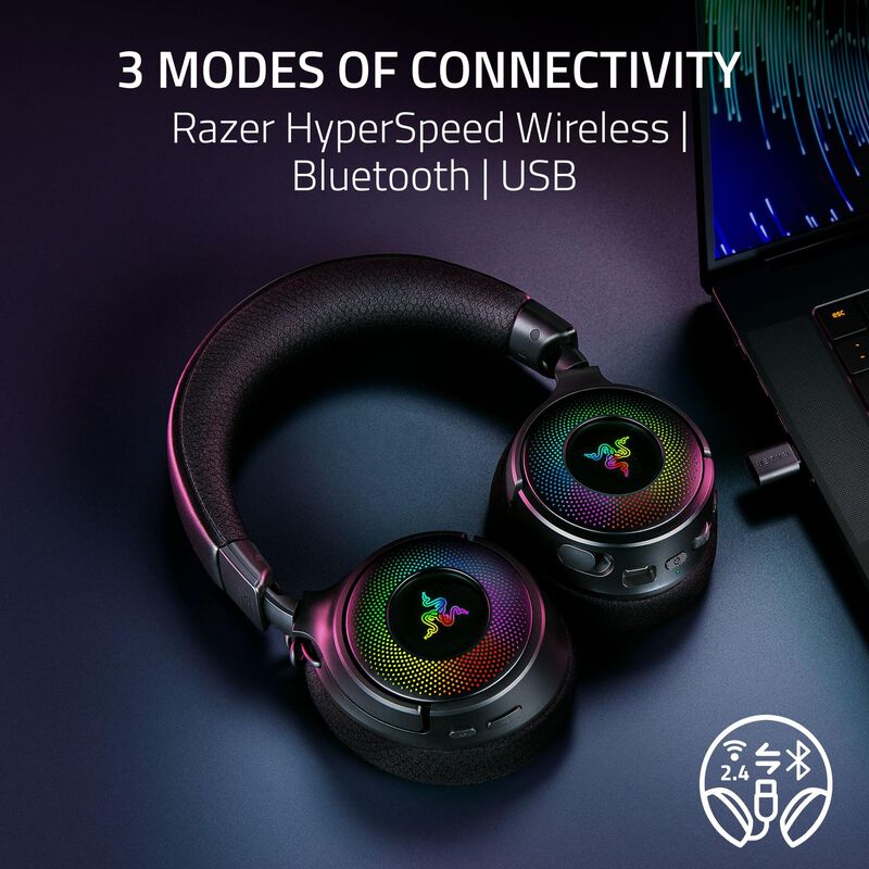 Auriculares Para Juegos Razer Kraken V4 Inal&aacute;mb... image number null