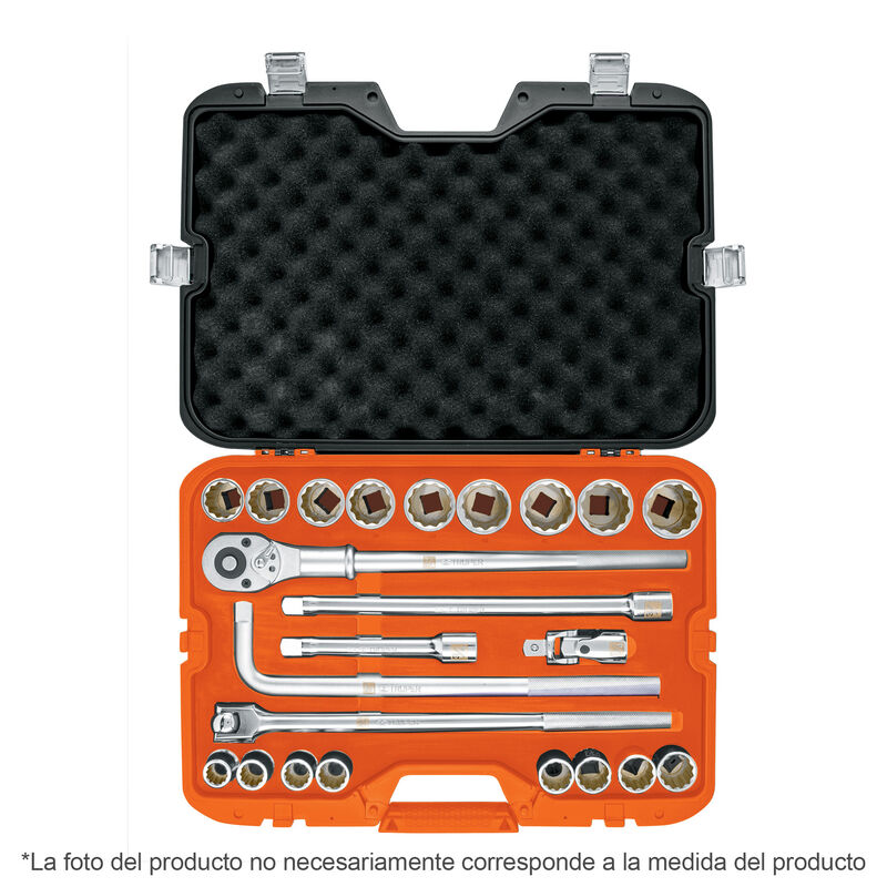 Juego de 23 Herramientas Cuadro 3/4' Std para M... image number null