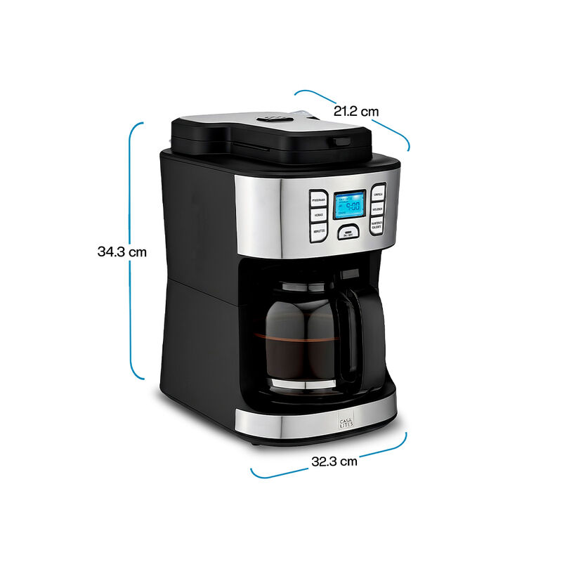 Cafetera con Molino Integrado Autom&aacute;tica Progra... image number null