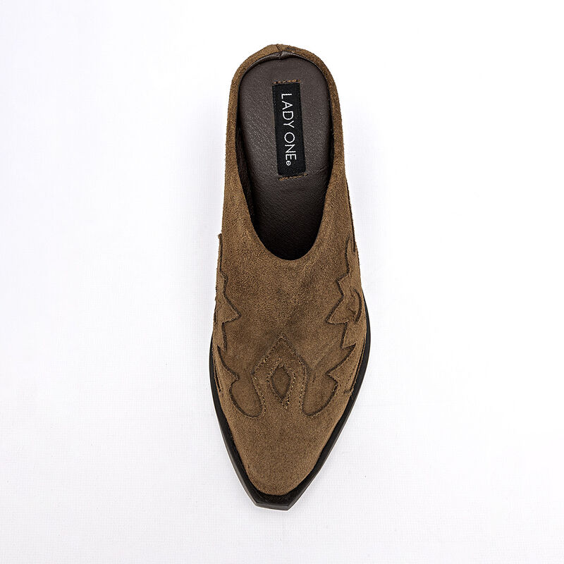 Lady One bota tac&oacute;n para mujer  caf&eacute; cod 141267... image number null