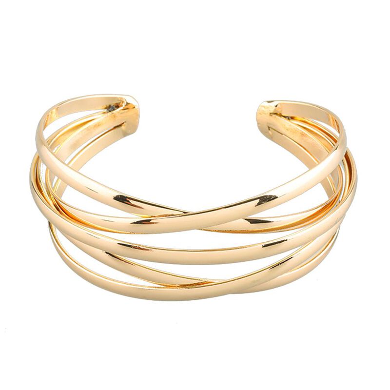 Luckyly Pulsera Brazelete Corinne Color Oro, Pl... image number null