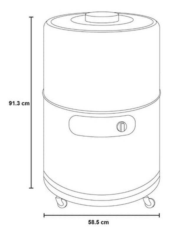 Lavadora Una Tina Acros Gris 22 kg image number null