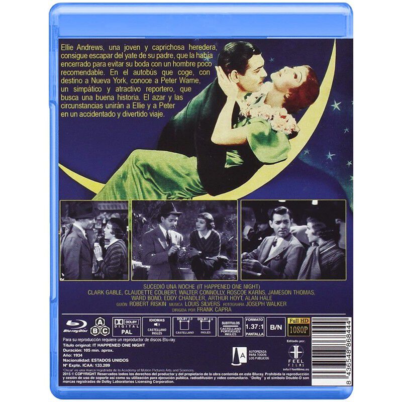 Sucedi&oacute; Una Noche [blu-ray] (1934) image number null