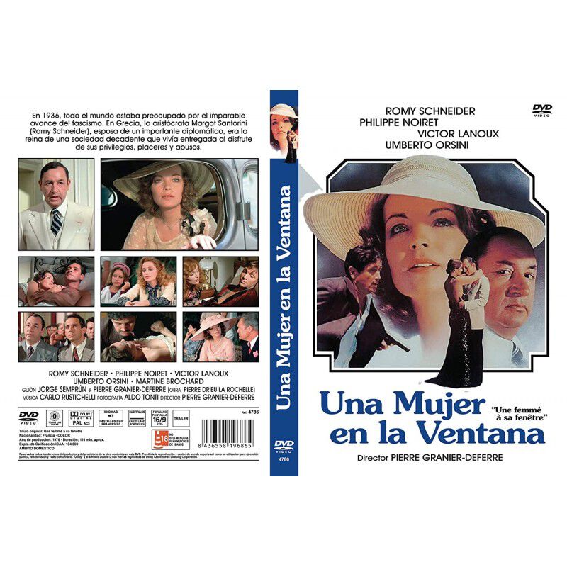 Una Mujer En La Ventana Dvd 1976 Una Mujer En S... image number null