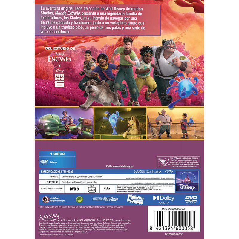 Mundo Extra&ntilde;o (DVD) image number null