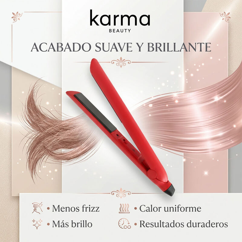 Plancha Profesional Karma Beauty Nano Styler Ro... image number null