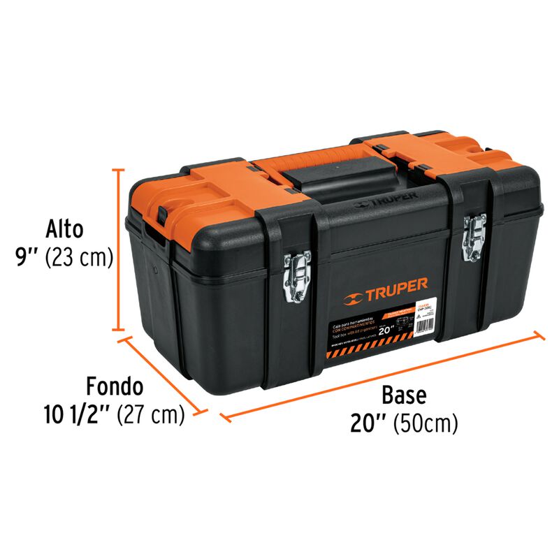 Caja Herramientas Truper 102435 20 Pul Comparti... image number null
