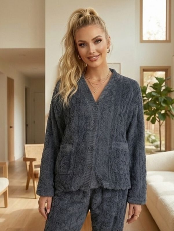 Conjunto de 2 Piezas para Dama CONJ-099 Negro E... image number null