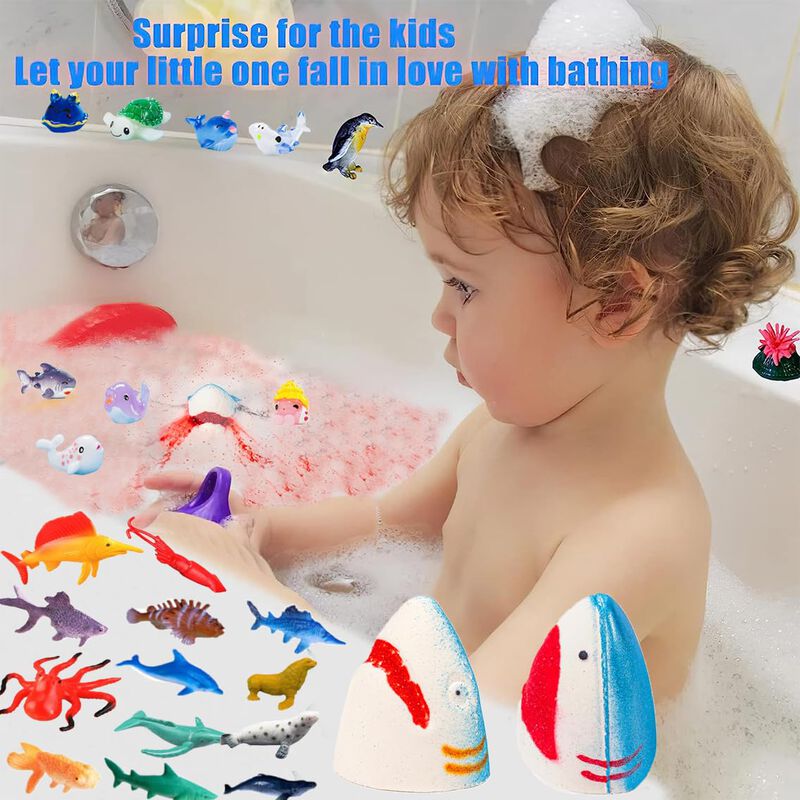 Set De Regalo Para Ni&ntilde;os Bath Bombs Kottke Shar... image number null