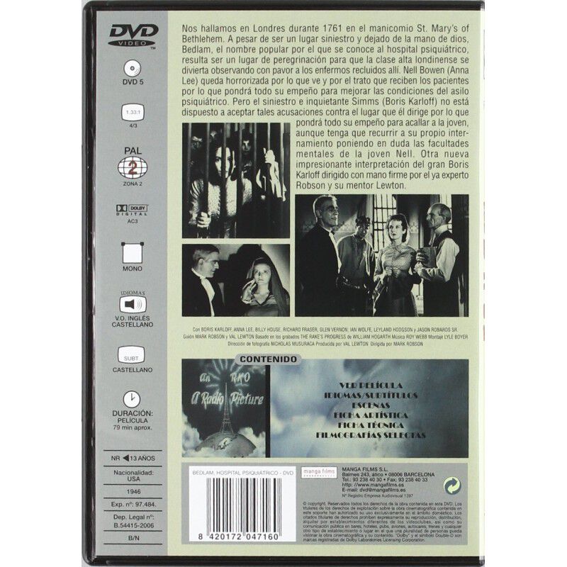 Bedlam [dvd] image number null