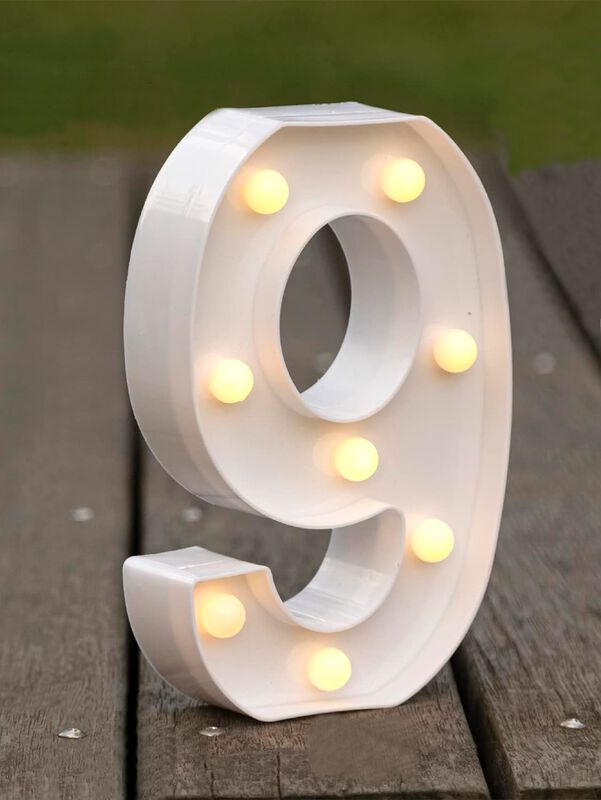 Letra Decorativa Led Blanca Bluelander image number null