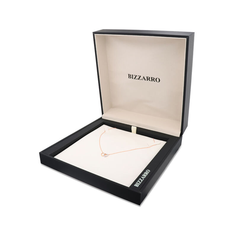 Gargantilla De Corazones En Oro Rosa 10K Con 6P... image number null