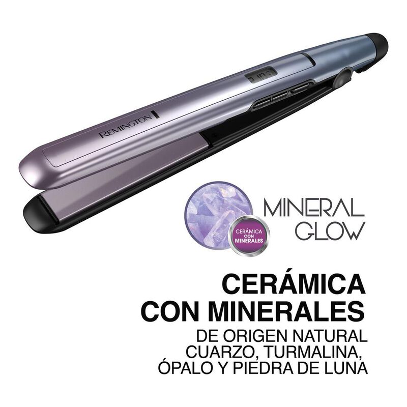 Plancha De Cabello Remington Mineral Glow S5408... image number null