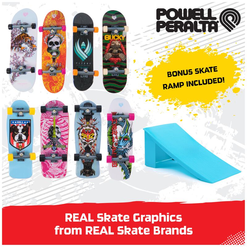 Set Mini Skateboard Tech Deck Powell Peralta 8 ... image number null