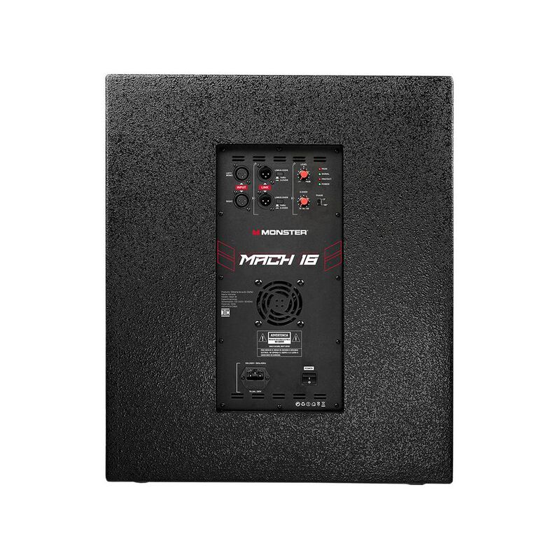 Bocina Subwoofer Activa Mach18 Monster 700W RMS... image number null