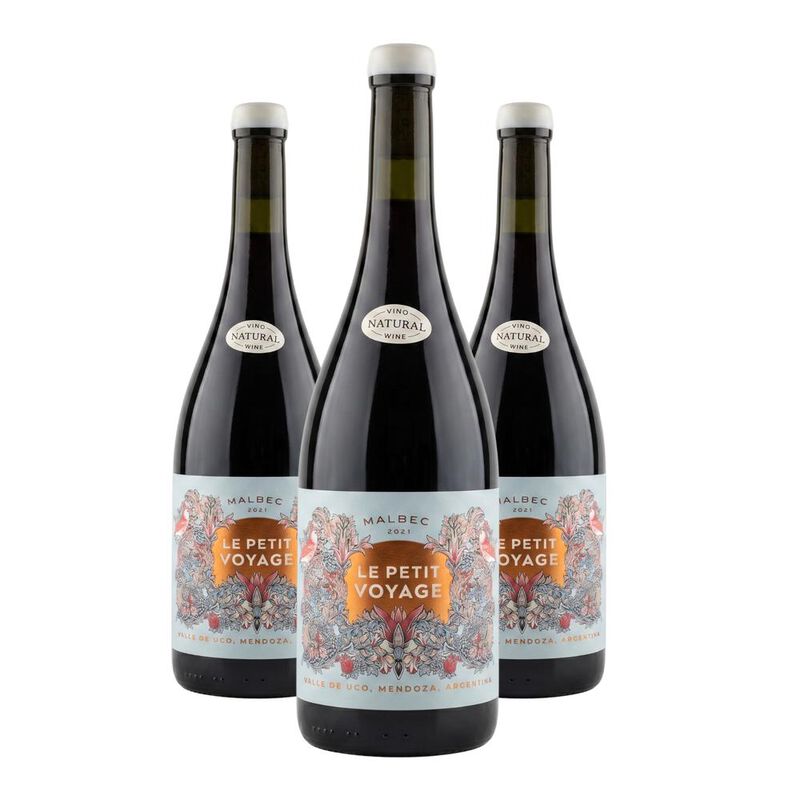 Vino Tinto Le Petit Voyage Malbec Natural 750ml image number null
