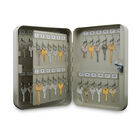 Caja de Seguridad para Organizar Hasta 48 Llaves Incluye 48 Etiquetas Redlemon gris 81826