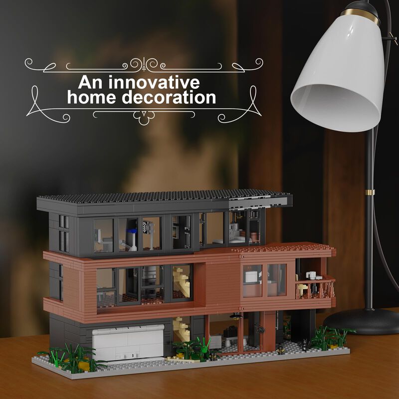 Set De Construcci&oacute;n Compatible Con Lego Archite... image number null
