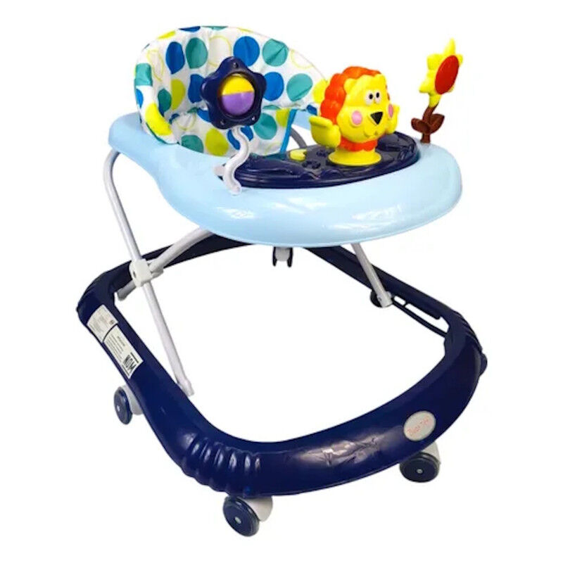 Andadera Para Beb&eacute; Azul Con Luz Sonido Llantas ... image number null