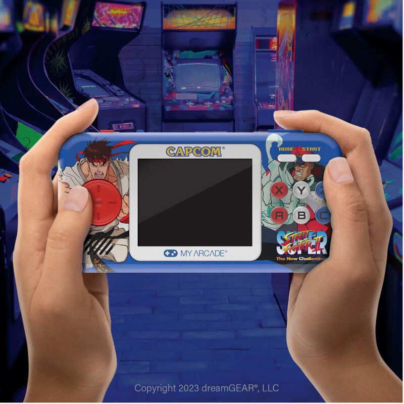 Maquinita Arcade Port&aacute;til Street Fighter Pocket... image number null