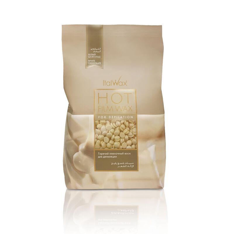 Hard Wax Beads Italwax, Chocolate Blanco, 1 Kg,... image number null