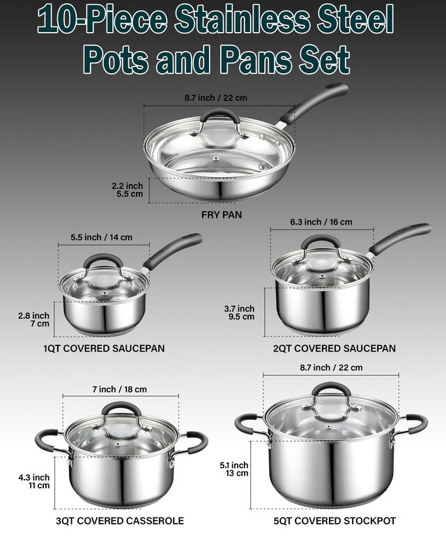 Set De Utensilios De Cocina Cook N Home De Acer... image number null