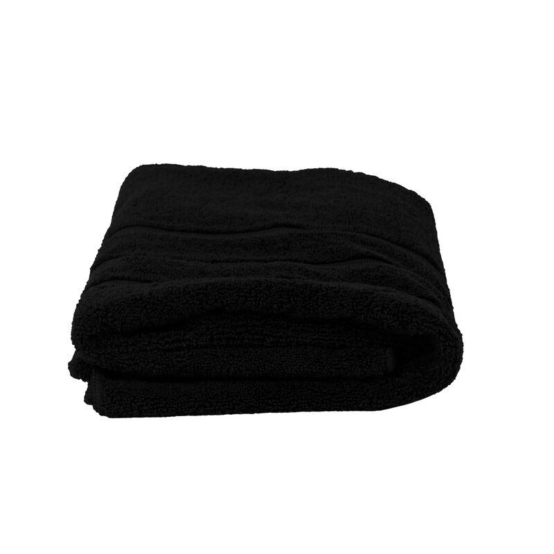 Toalla Twist Ba&ntilde;o 90x150cm Negro image number null