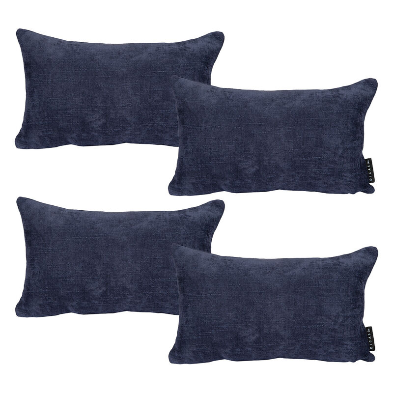 Cojin Decorativo Rogga Delta Set De 4 Azul image number null