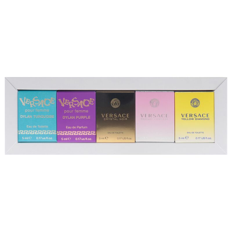 Set De Regalo De Perfume Versace Miniatures Col... image number null