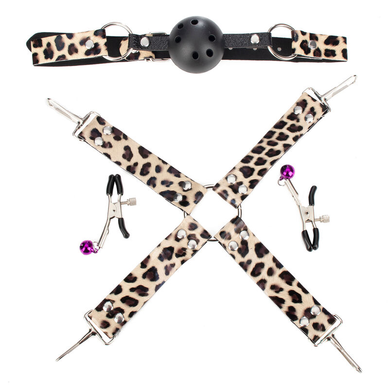 KIT SALVAJE TUTIFRUTI ANIMAL PRINT COLOR CAF&Eacute; image number null